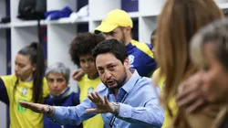 Arthur Elias antes da final da Copa América. Foto: Lívia Villas Boas/CBF