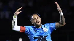 Neymar comandou a vitória do Santos