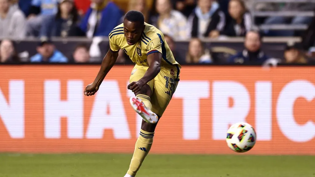 Andrés Gómez no Rennes. Foto: Tim Nwachukwu/Getty Images