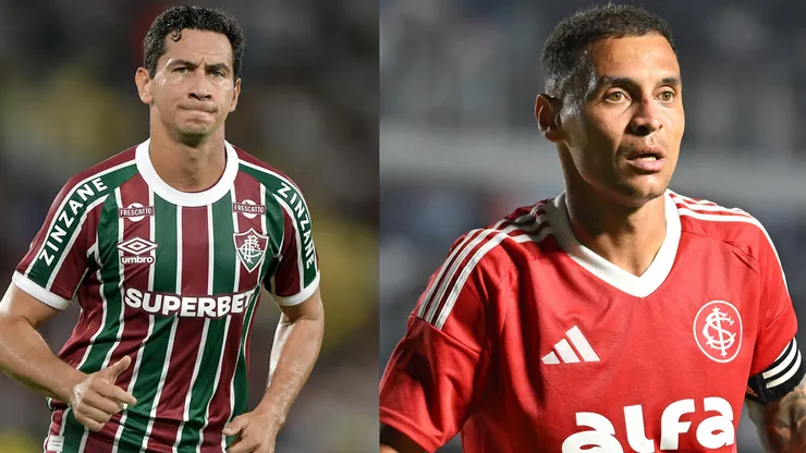 Ganso e Alan Patrick vão se enfrentar em Fluminense x Inter - Fotos: Reprodução/AGIF