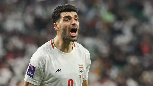 Tarami comemorando. Foto: Lintao Zhang/Getty Images