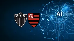 Inteligência artificial crava placar exato de Atlético-MG x Flamengo pela Copa do Brasil