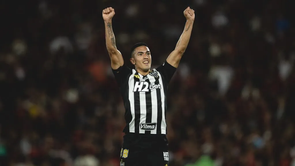 Cuello, atleta do Galo. Foto: Pedro Souza/Atlético-MG.