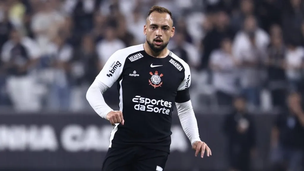 Maycon segue no DM do Corinthians. Foto: Marcello Zambrana/AGIF