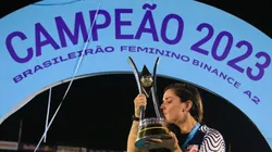 Bárbara Saar em sua trajetória pelo Bragantino - Foto: Fernando Roberto/Red Bull Bragantino