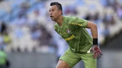 Fabio goleiro do Fluminense durante partida contra o Nova Iguacu no estadio Maracana pelo campeonato Carioca 2025. Foto: Jorge Rodrigues/AGIF