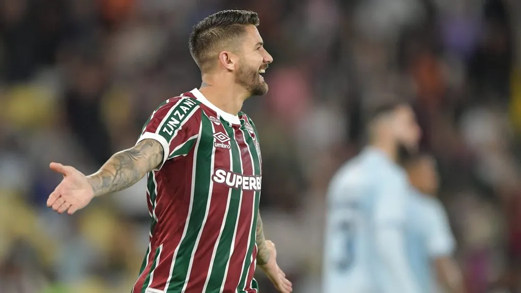 Everaldo, atacante do Fluminense. Foto: Thiago Ribeiro/AGIF.
