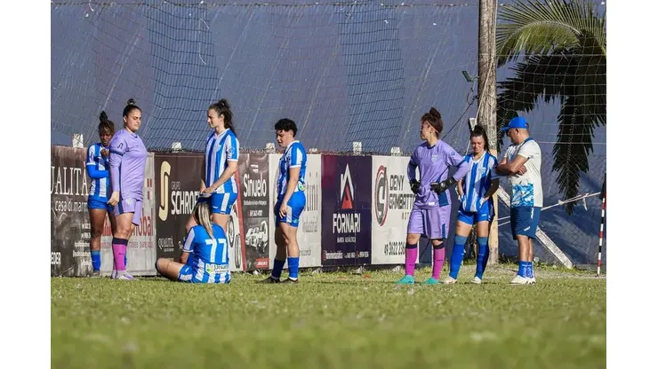 Jogadoras do Avaí Kindermann. Foto: Lua Matias/Avaí F.C.