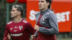 O elenco do São Paulo finalizou a preparação para o duelo contra o Furacão e pode contar com alguns retornos