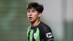 Miguelito, meia boliviano do Santos, emprestado ao América-MG