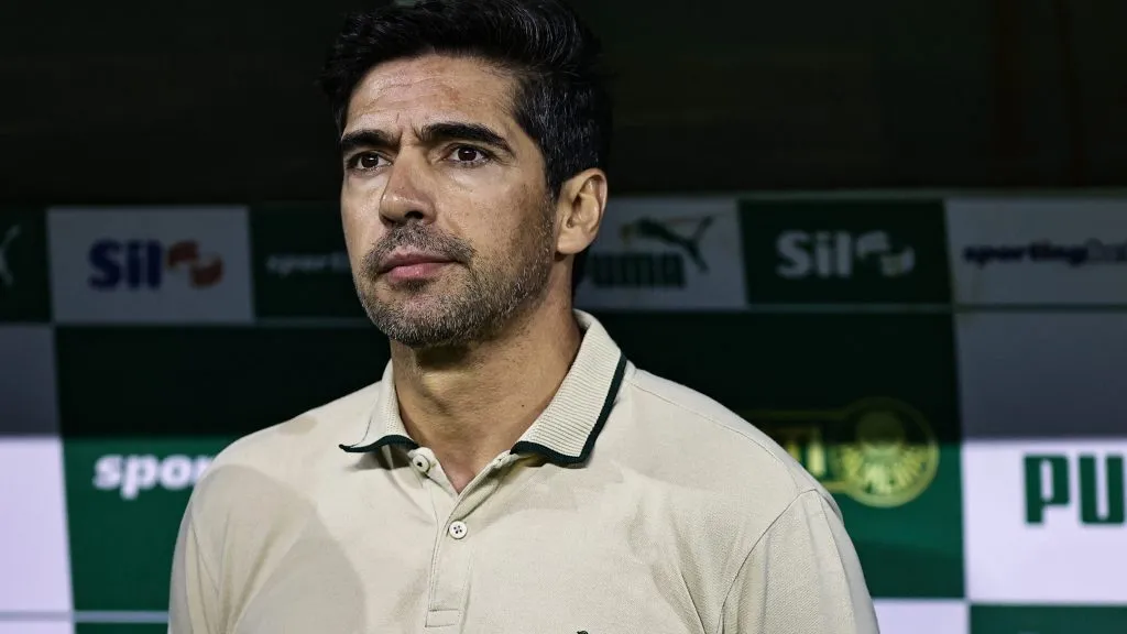 Abel Ferreira durante partida. Foto: Fabio Giannelli/AGIF