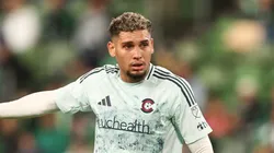 Rafael Navarro durante partida do Colorado Rapids