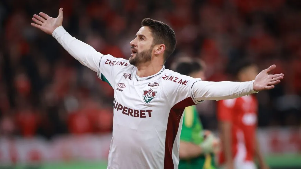 Everaldo, atacante do Tricolor das Laranjeiras. Foto: Maxi Franzoi/AGIF.