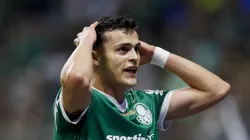 Sosa lamentando lance desperdiçado contra o Mirassol