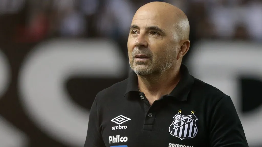 Sampaoli teve passagem marcante pelo Santos – Foto: Marcello Zambrana/AGIF