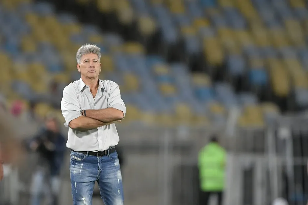 RJ – RIO DE JANEIRO – 02/08/2025 – BRASILEIRO A 2025, FLUMINENSE X GREMIO – Renato Gaucho tecnico do Fluminense durante partida contra o Gremio no estadio Maracana pelo campeonato Brasileiro A 2025. Foto: Thiago Ribeiro/AGIF