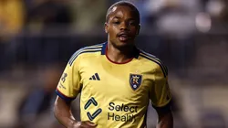 Carlos Gomez, atacante do Real Salt Lake em partida pela MLS
