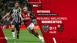 O Atlético-MG acabou derrotando o Flamengo nos pênaltis e avançou às quartas de final da Copa Betano do Brasil.