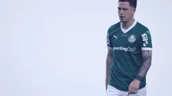 SP - SAO PAULO - 06/08/2025 - COPA DO BRASIL 2025, PALMEIRAS X CORINTHIANS - Anibal Moreno jogador do Palmeiras durante partida contra o Corinthians no estadio Arena Allianz Parque pelo campeonato Copa Do Brasil 2025. Foto: Ettore Chiereguini/AGIF