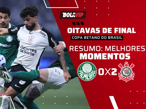 Corinthians vence Palmeiras e avança na Copa Betano do Brasil