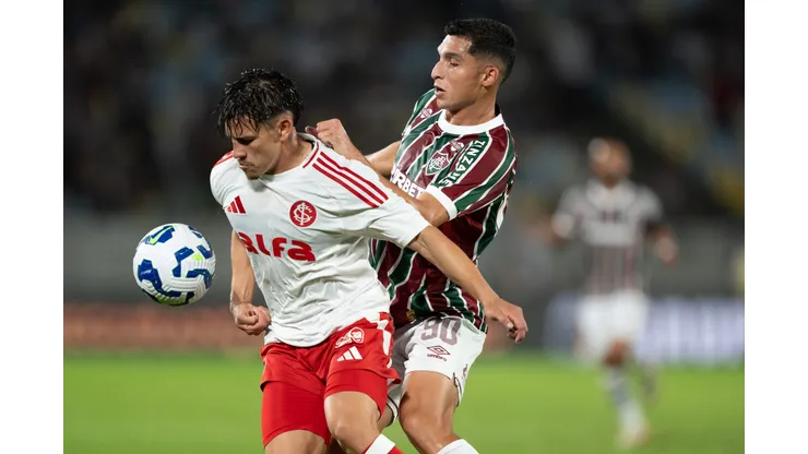 Fluminense avança com eficiência; Inter repete erros de um time sem soluções. Foto: Jorge Rodrigues/AGIF