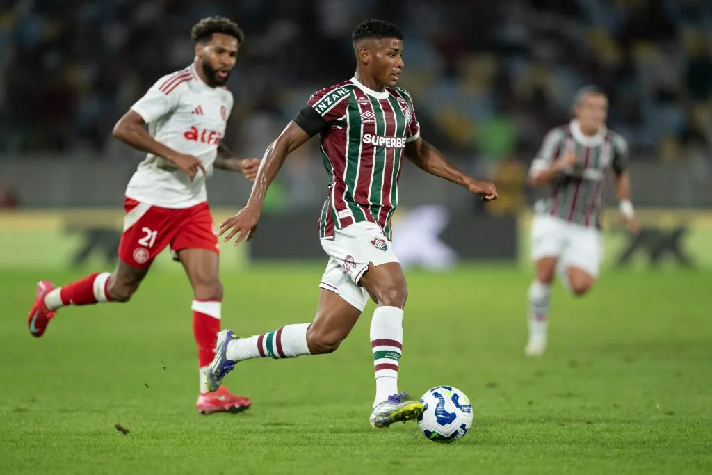 RJ – RIO DE JANEIRO – 06/08/2025 – COPA DO BRASIL 2025, FLUMINENSE X INTERNACIONAL – Hercules jogador do Fluminense durante partida contra o Internacional no estadio Maracana pelo campeonato Copa Do Brasil 2025. Foto: Jorge Rodrigues/AGIF