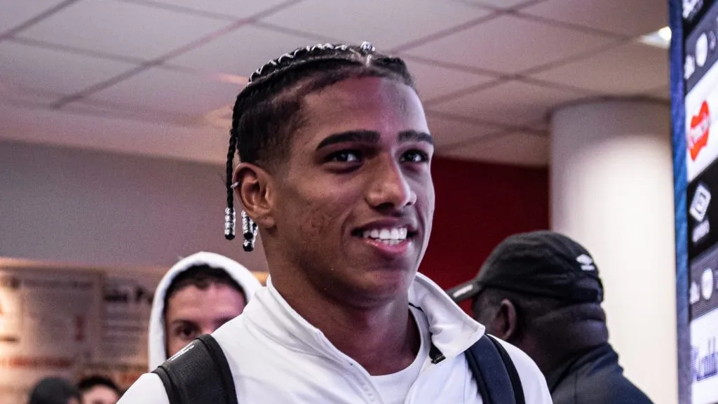 Souza durante partida do Peixe no Morumbis. Foto: Raul Baretta / Santos FC