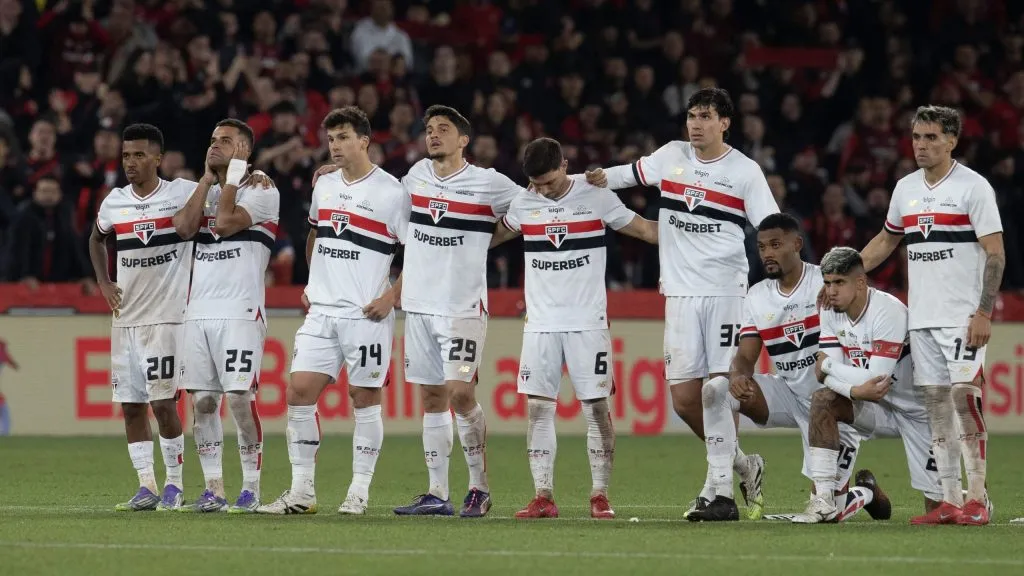 São Paulo na Copa do Brasil. Foto: Hedeson Alves/AGIF