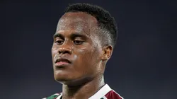 RJ - RIO DE JANEIRO - 17/07/2025 - BRASILEIRO A 2025, FLUMINENSE X CRUZEIRO - Arias jogador do Fluminense durante partida contra o Cruzeiro no estadio Maracana pelo campeonato Brasileiro A 2025.