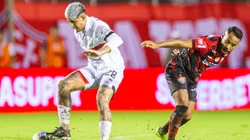 Alan Franco jogador do Sao Paulo durante partida contra o Vitoria no estadio Barradao pelo campeonato Brasileiro A 2024. Foto: Jhony Pinho/AGIF