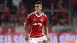 Richard jogador do Internacional durante partida contra o São Paulo. Foto: Maxi Franzoi/AGIF