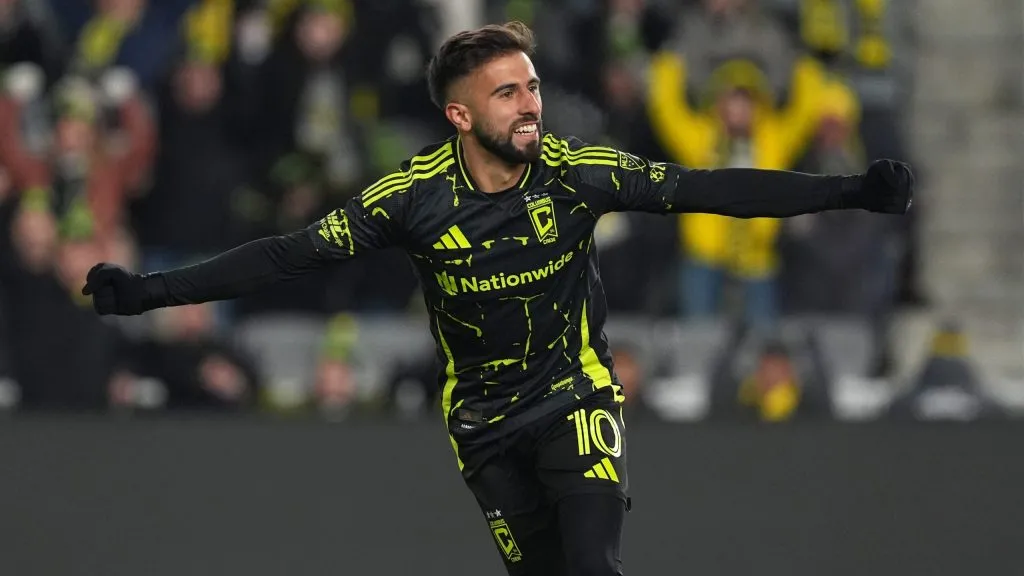 Diego Rossi pelo Columbus Crew. (Photo by Jason Mowry/Getty Images)