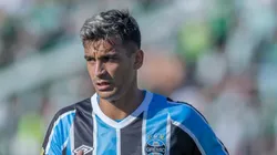 RS - CAXIAS DO SUL - 01/03/2025 - GAUCHO 2025, JUVENTUDE X GREMIO - Cristaldo jogador do Gremio durante partida contra o Juventude no estadio Alfredo Jaconi pelo campeonato Gaucho 2025.