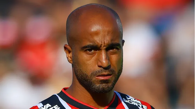 Lucas Moura para o São Paulo. Foto: Joisel Amaral/AGIF