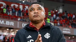 Roger Machado no Internacional. Foto: Maxi Franzoi/AGIF