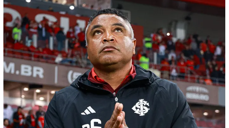 Roger Machado no Internacional. Foto: Maxi Franzoi/AGIF