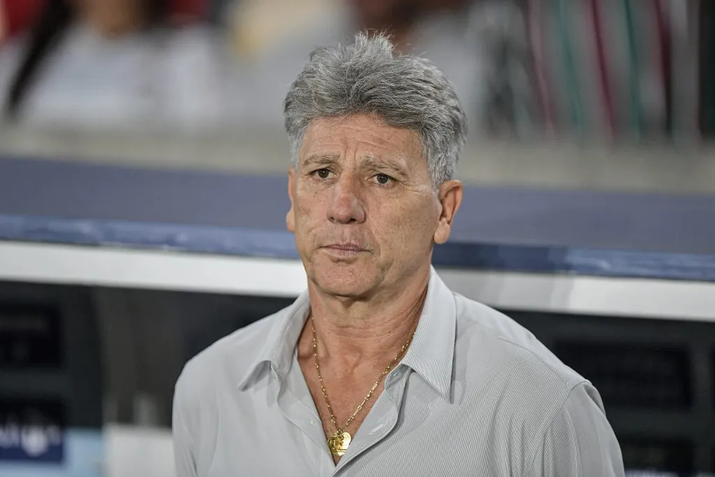 RJ – RIO DE JANEIRO – 02/08/2025 – BRASILEIRO A 2025, FLUMINENSE X GREMIO – Renato Gaucho tecnico do Fluminense durante partida contra o Gremio no estadio Maracana pelo campeonato Brasileiro A 2025. Foto: Thiago Ribeiro/AGIF