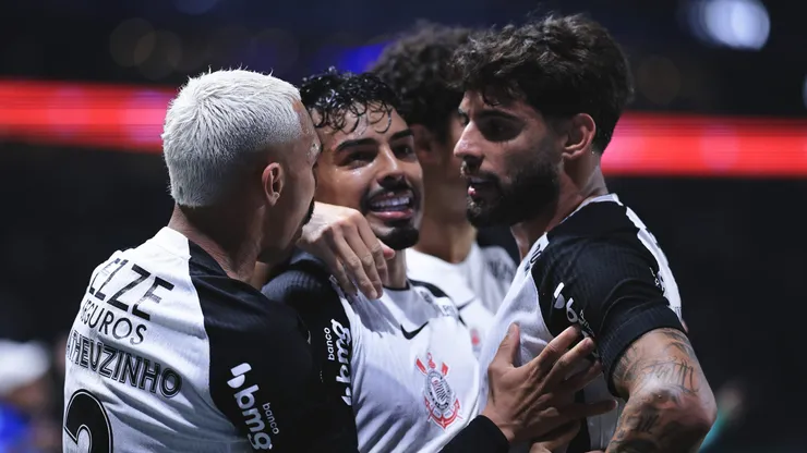 Corinthians venceu o Palmeiras no Allianz Parque. Foto: Ettore Chiereguini/AGIF