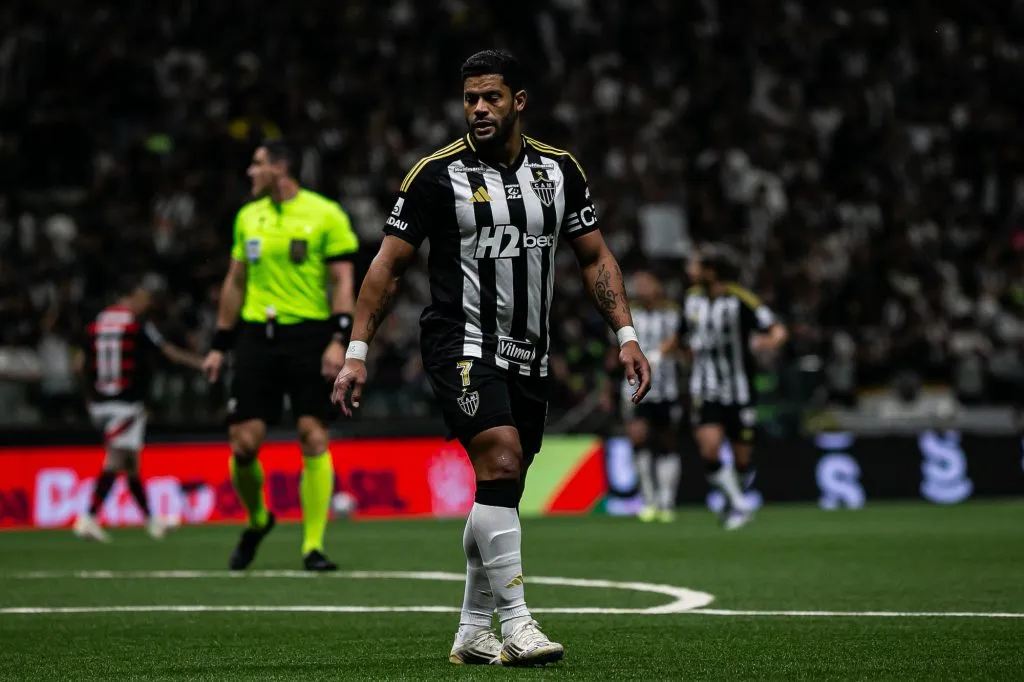 Hulk, principal arma ofensiva do Atlético Mineiro – Foto: Fernando Moreno/AGIF
