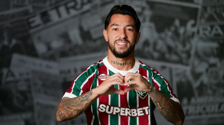 Lucho Acosta foi anunciado pelo Fluminense. Foto: Lucas Merçon/Fluminense FC