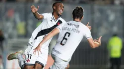 Rayan jogador do Vasco comemora seu gol durante partida contra o CSA no estadio Sao Januario pelo campeonato Copa Do Brasil 2025. Foto: Jorge Rodrigues/AGIF