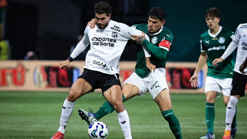 Palmeiras enfrentou o Vozão na Copa do Brasil deste ano. Foto: Fabio Giannelli/AGIF