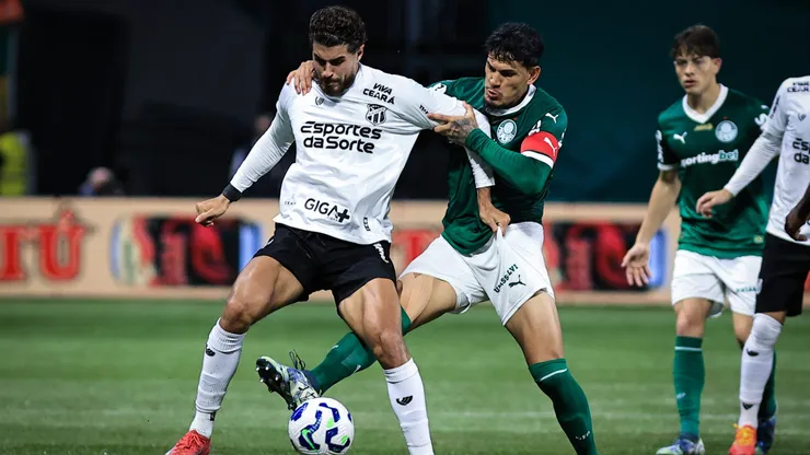 Palmeiras enfrentou o Vozão na Copa do Brasil deste ano. Foto: Fabio Giannelli/AGIF