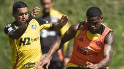 Jogadores do Atlético Mineiro durante treinamento - Foto: Reprodução/Instagram