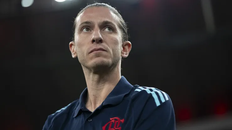 Filipe Luís técnico do Flamengo - Foto: Jorge Rodrigues/AGIF