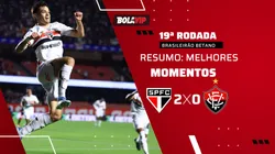 São Paulo vence o Vitória e se aproxima do G-6 do Brasileirão Betano