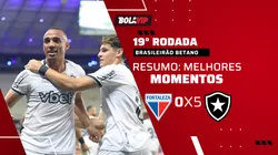 Botafogo atropela o Fortaleza no Castelão e entra no G6 do Brasileirão Betano. Foto: AGIF