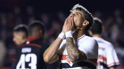 Ferreirinha durante São Paulo x Vitória. Foto: Marcello Zambrana/AGIF