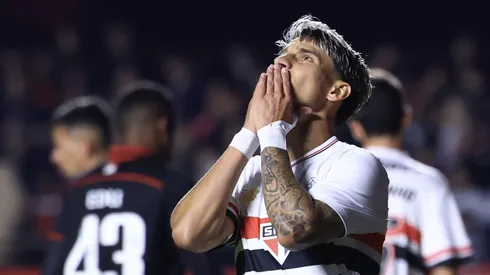Ferreirinha durante São Paulo x Vitória. Foto: Marcello Zambrana/AGIF