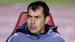 Carille no banco de reservas do Morumbis